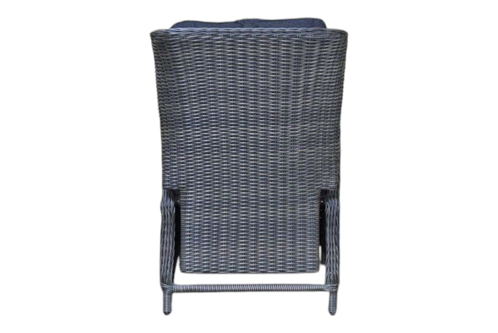 Surakarta-Darwin verstelbare Tuinset 4 Personen - Rock Grey