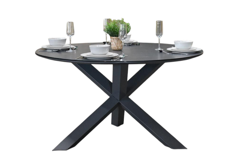 Firenze Ronde Tuintafel 130 cm - Dark Grey