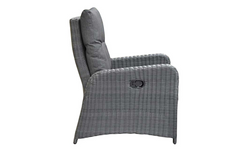 Florida Verstelbare Dining Loungeset - Rock Grey