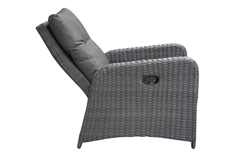 Florida Verstelbare Dining Loungeset - Rock Grey