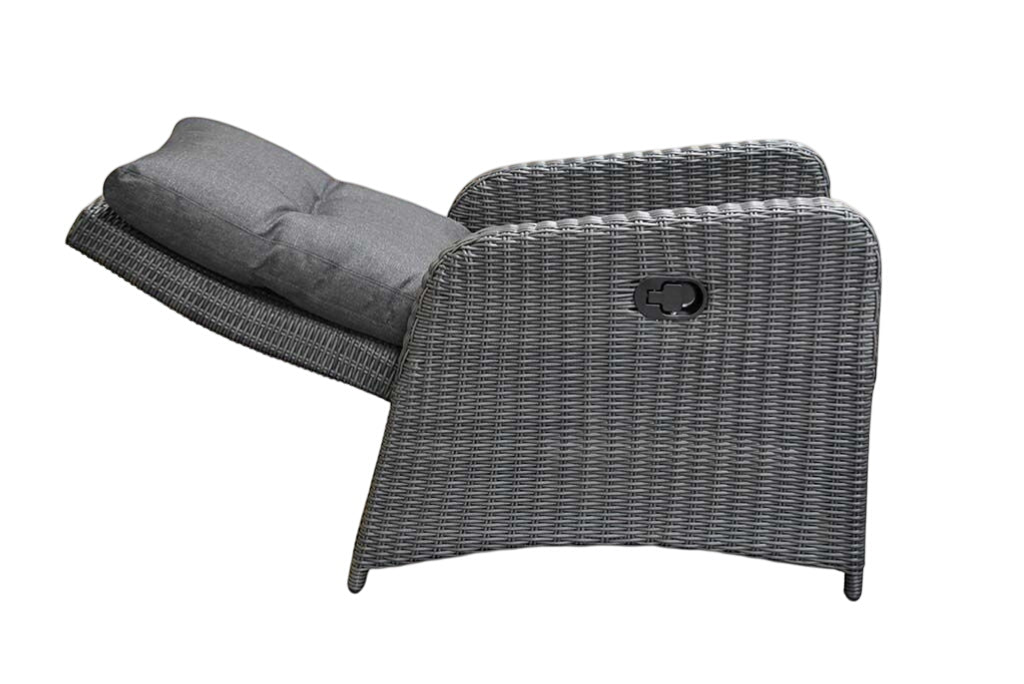 Florida Verstelbare Dining Loungeset - Rock Grey