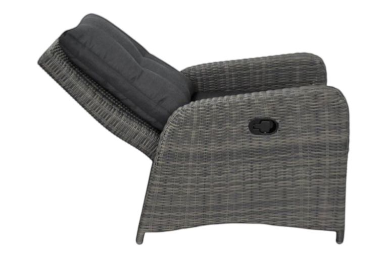 Florida Lounge Tuinstoel Kobo Grey detail zitkussen