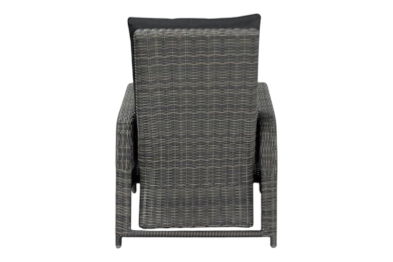 Florida Lounge Tuinstoel Kobo Grey wicker close-up