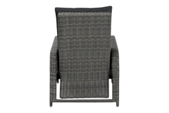 Florida Lounge Tuinstoel Kobo Grey wicker close-up