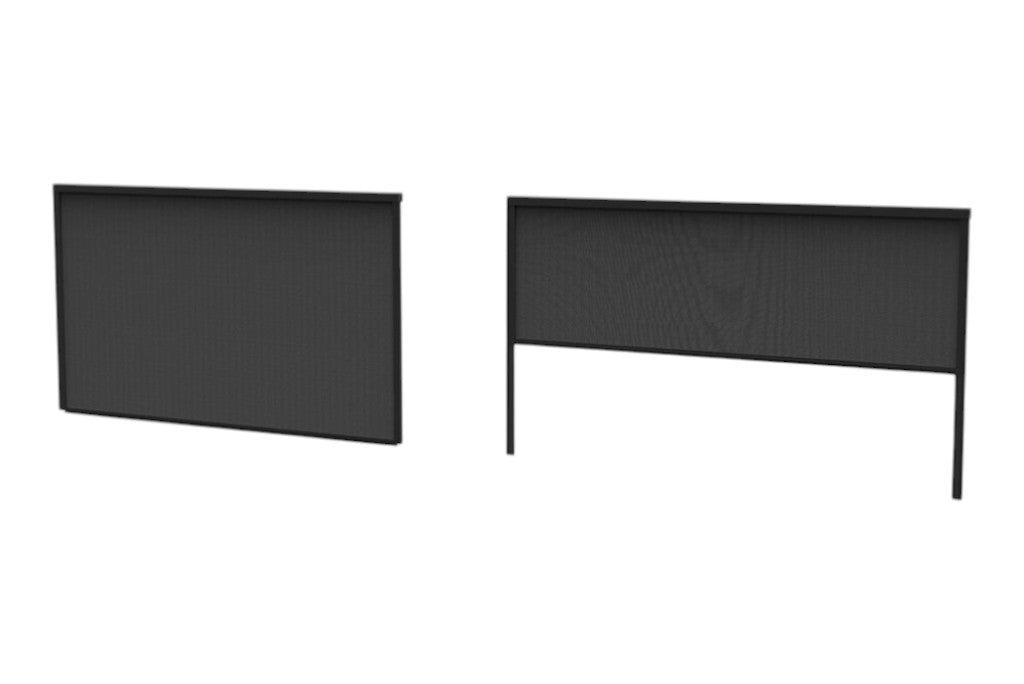 Viole Zijwand Overkapping 400 cm - Dark Grey