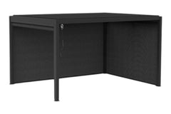 Viole Overkapping  300 x 600 cm - Dark Grey