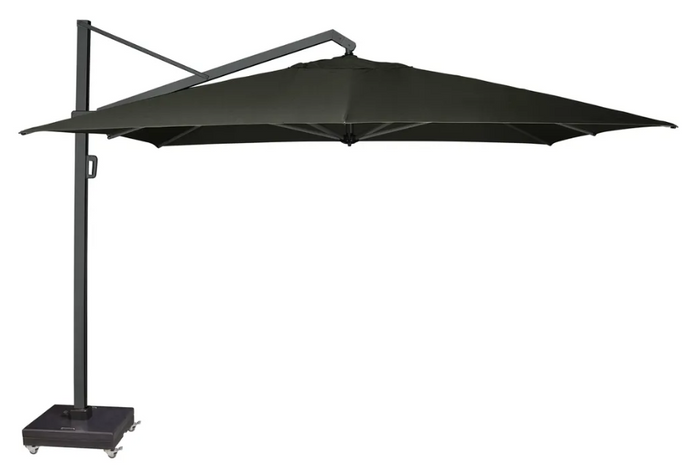 Ampelschirm 4 x 3 m - Platinum Icon T1 - Faded Black