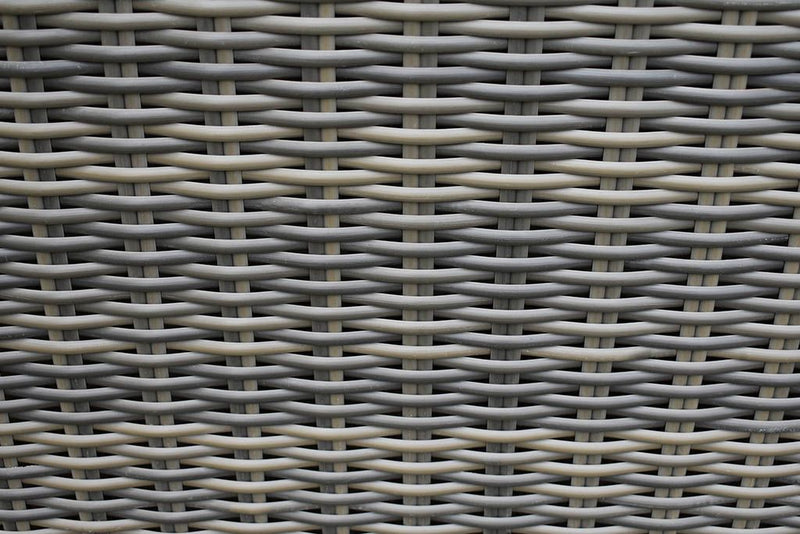 Madrid Verstellbares Loungemöbel für den Essbereich 3-Sitzer + 2 Stühle – Spraystone / Kobo Grey / Feuertisch 150 cm