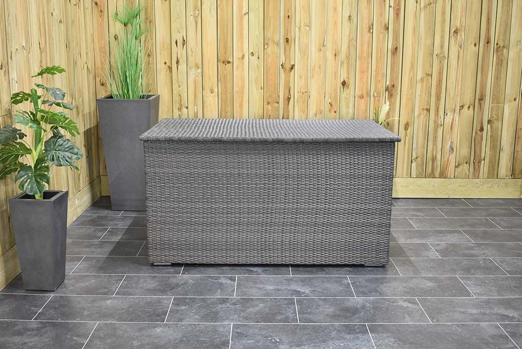 Outnest Kussenbox Dark Grey zijaanzicht