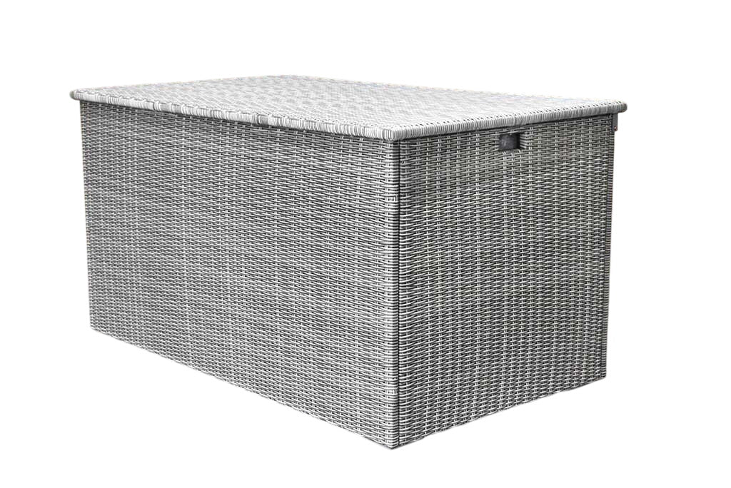 Madrid Verstelbare Loungeset - Spraystone / Light Kobo Grey / Vuurtafel 150 cm
