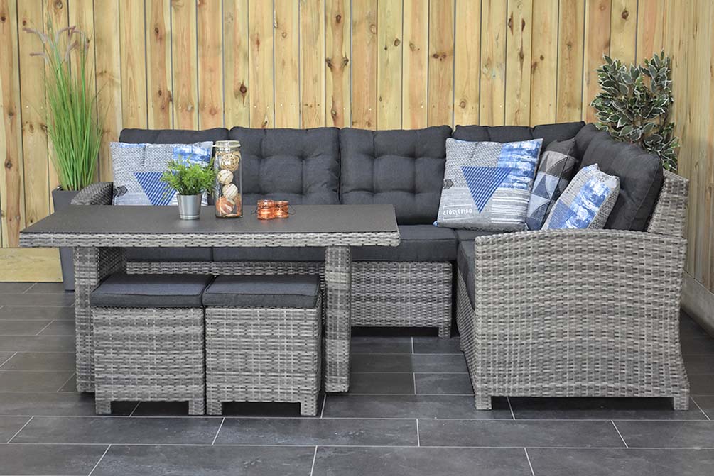 Outnest Las Palmas Light Grey krukjes en kussens
