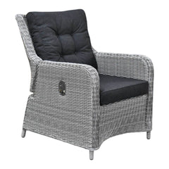 Madrid Verstelbare Tuinstoel - Light Kobo Grey