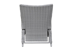 Madrid Verstelbare Dining Loungeset 6 Personen - Spraystone / Light Kobo Grey / Hoog XL