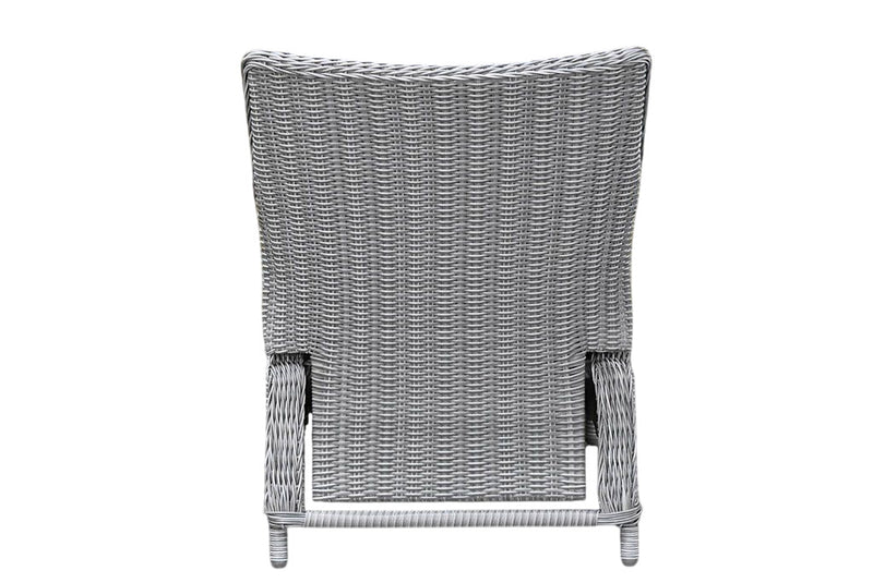 Madrid Verstelbare Dining Loungeset 6 Personen - Spraystone / Light Kobo Grey / Hoog XL