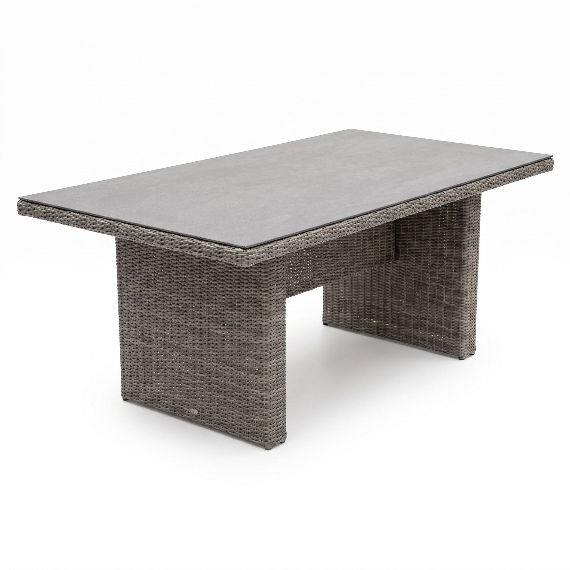 Menorca Gartentisch Spraystone 225x100 Kobo Grey - Studiofoto - Outnest