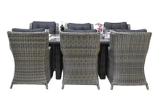 Menorca-Delano Tuinset 6 Personen - Kobo Grey