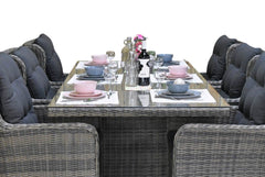 Menorca-Delano Tuinset 6 Personen - Kobo Grey