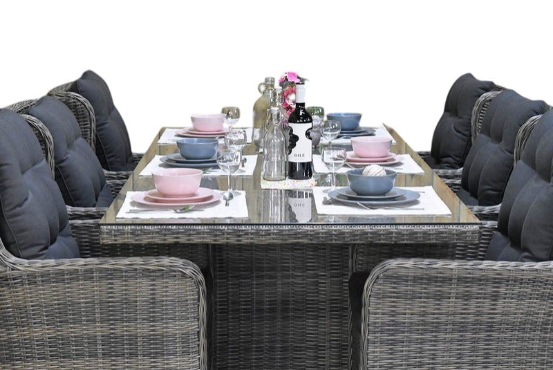 Menorca-Delano Tuinset 6 Personen - Kobo Grey