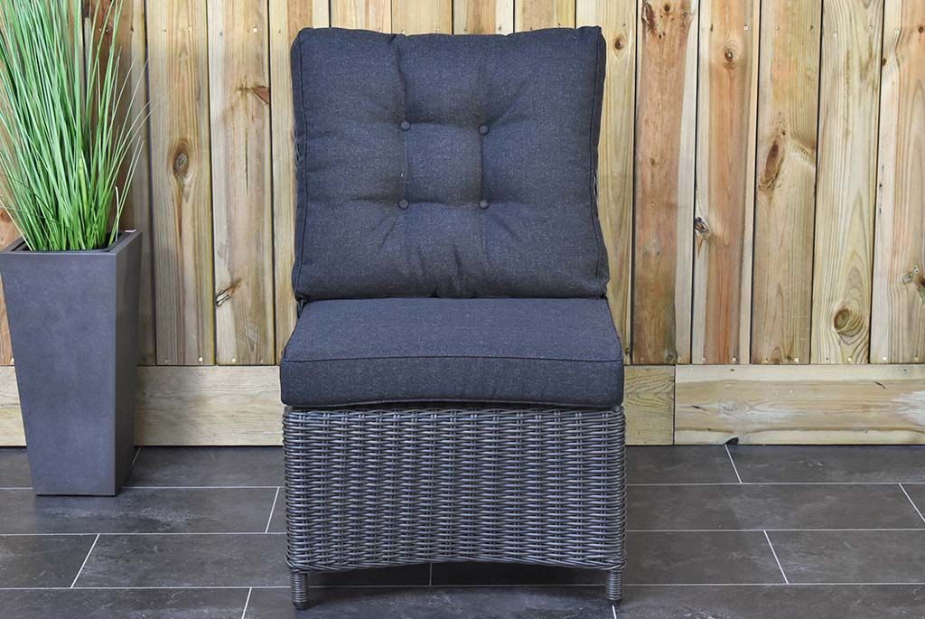 Madrid midden element Rock Grey - zijaanzicht - Outnest Prestige