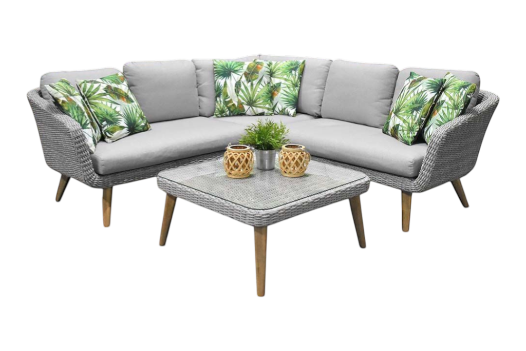 Milano Hoek Loungeset - White