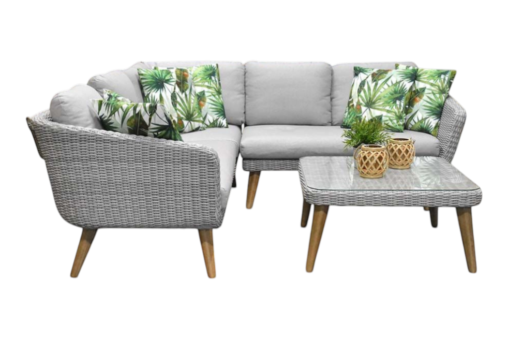 Milano Hoek Loungeset - White