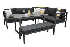 Nevada Loungestoel - Dark Grey