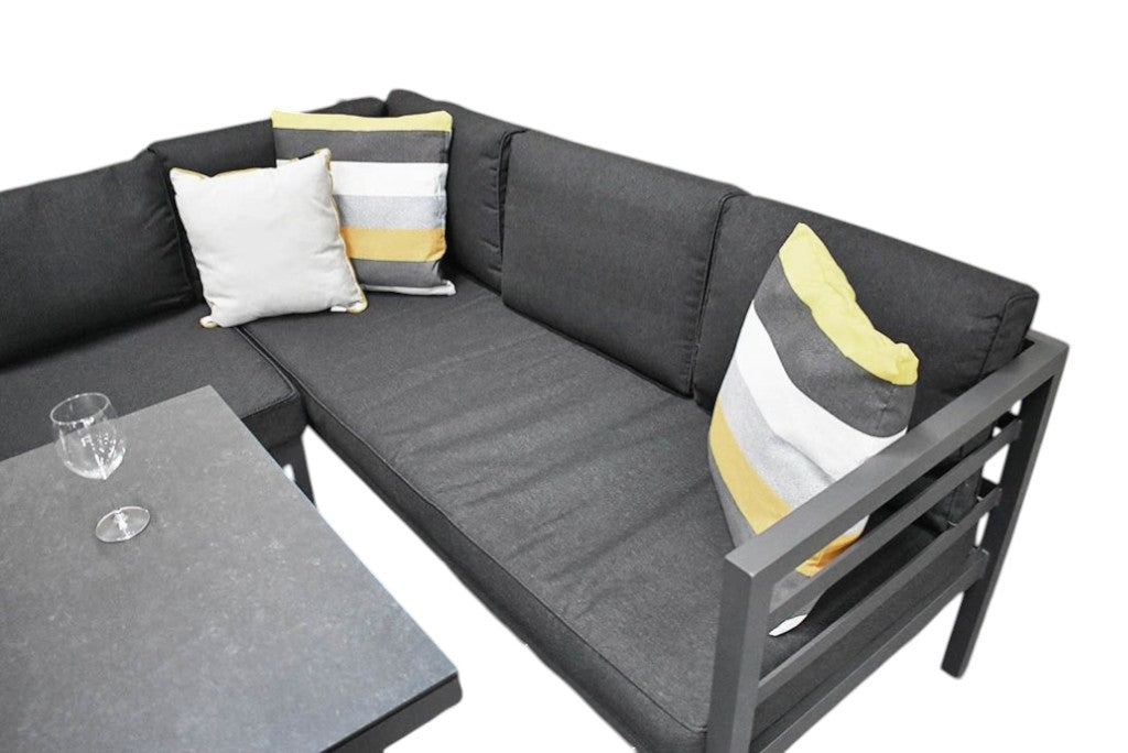Nevada Loungeset - Dark grey / Links