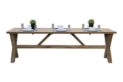 Norwich Rechthoekige Teak Tuintafel 250 cm