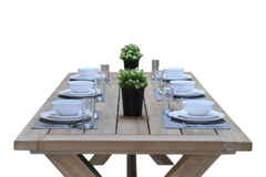 Norwich Rechthoekige Teak Tuintafel 250 cm