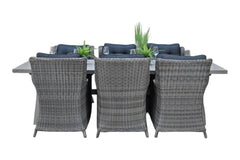 Norwich-Delano Tuinset 6 Personen - Acacia / Kobo Grey