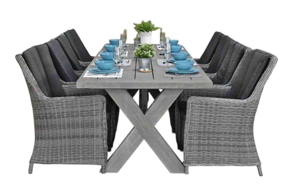 Norwich-Avalon Tuinset 8 Personen - Acacia