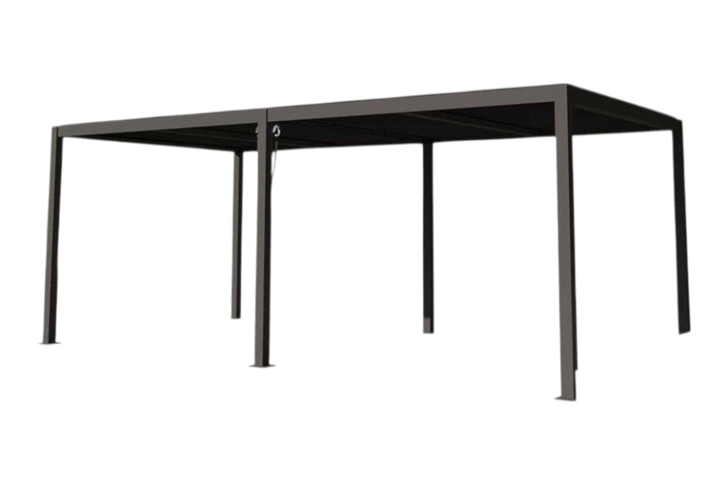 Viole Overkapping  300 x 600 cm - Dark Grey