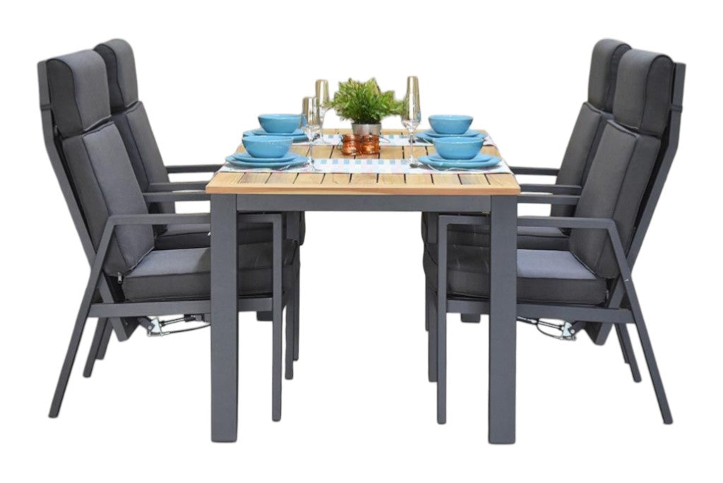 Birmingham Verstelbare Tuinset 4 Personen