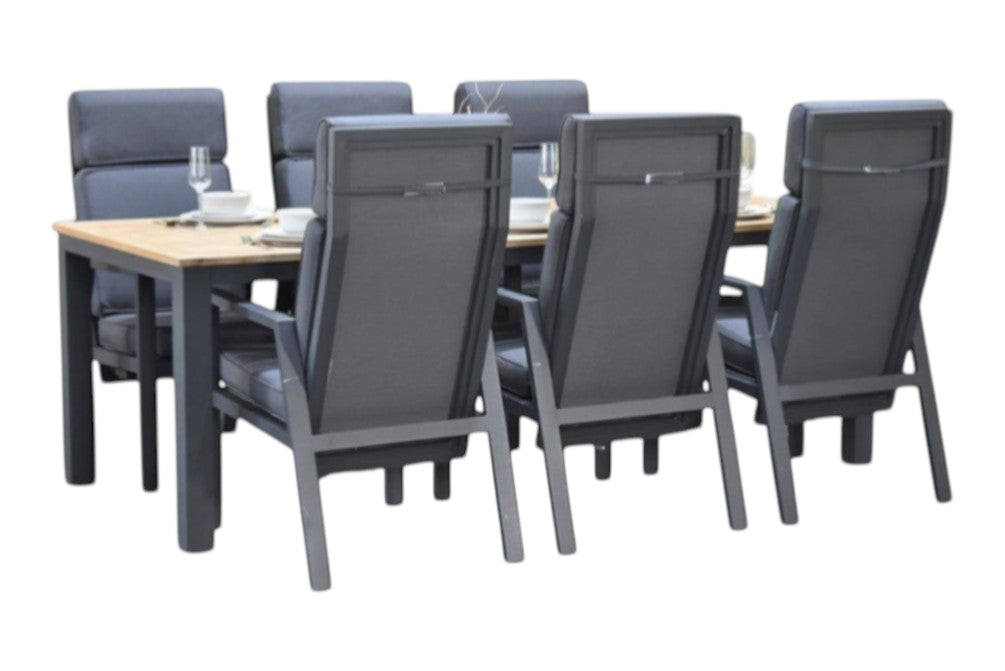 Birmingham Verstelbare Tuinset 6 Personen