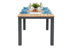 Birmingham Rechthoekige Tuintafel 180 cm - Dark grey