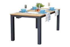 Birmingham Rechthoekige Tuintafel 180 cm - Dark grey