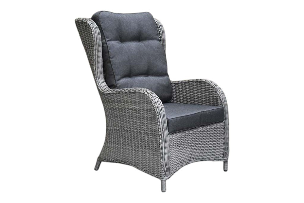 Phoenix Loungestoel - Natural Grey