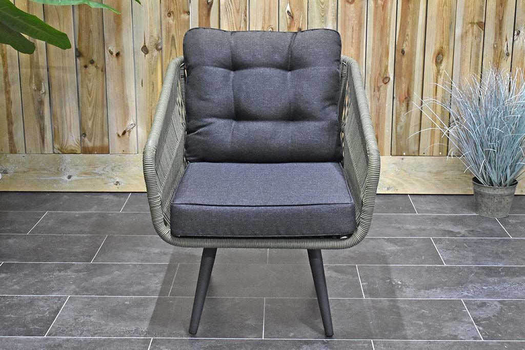 Positano Loungestuhl – Olivgrün