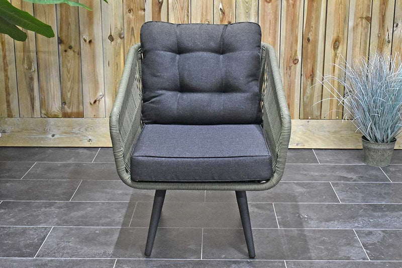 Positano Loungestuhl – Olivgrün