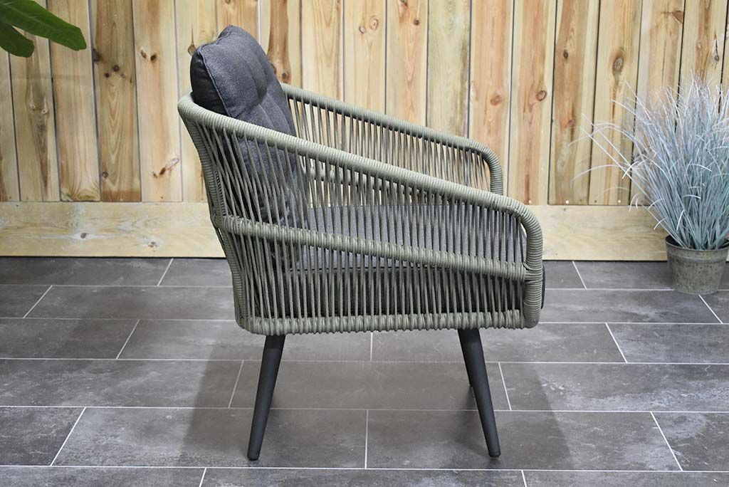 Positano Loungestuhl – Olivgrün