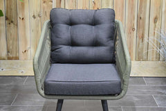 Positano Loungestuhl – Olivgrün