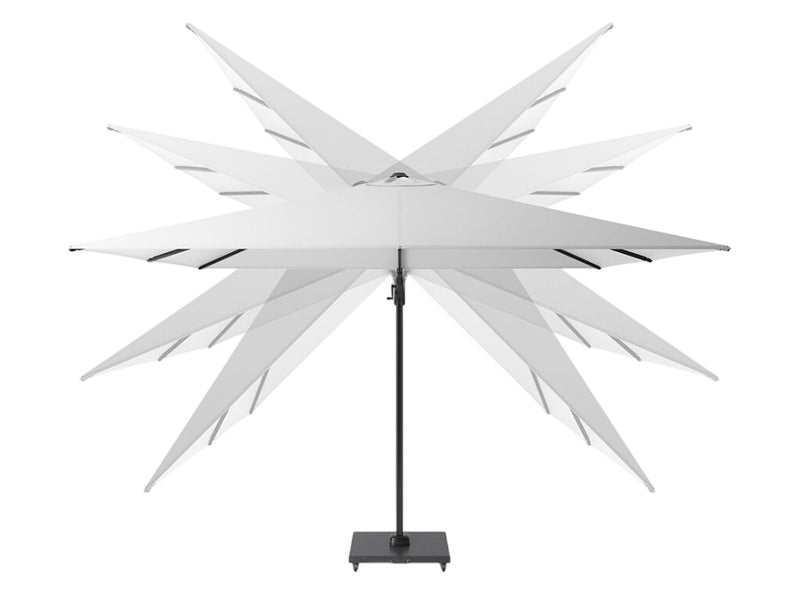 Platinum Voyager T2 Zweefparasol 2,7 x 2,7 m 2,7 x 2,7 m - Antraciet
