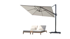 Platinum Voyager T2 Zweefparasol 2,7 x 2,7 m 2,7 x 2,7 m - Antraciet