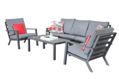 Pollencia Loungeset 3-zits + 2 stoelen