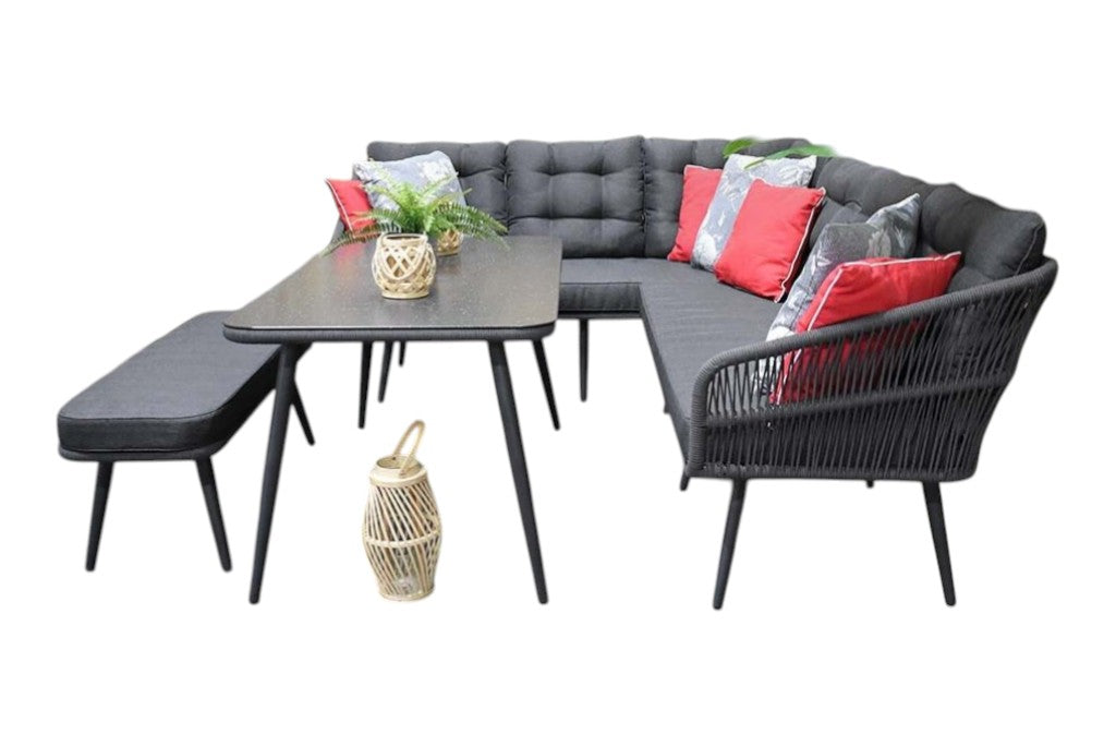 Positano Dining Loungeset - Anthracite