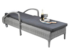 Rhodos Ligbed - Natural Grey