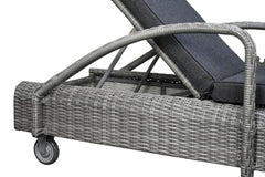 Rhodos Ligbed - Natural Grey