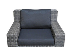 Riga Loungestoel - Kobo Grey