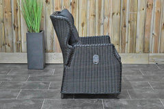 Rio tuinset 4 personen Barcelona Rock Grey bovenaanzicht