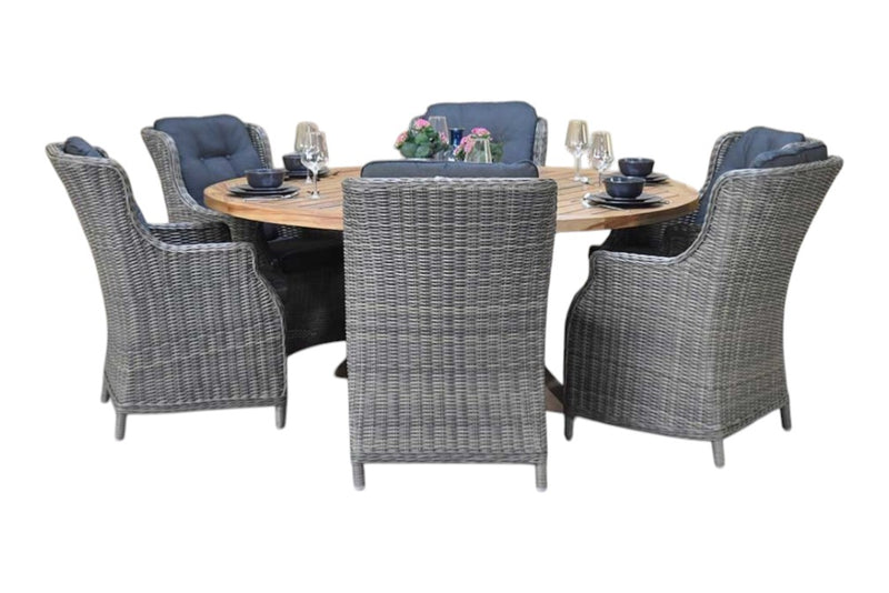 Surakarta-Darwin Tuinset 6 Personen - Kobo Grey